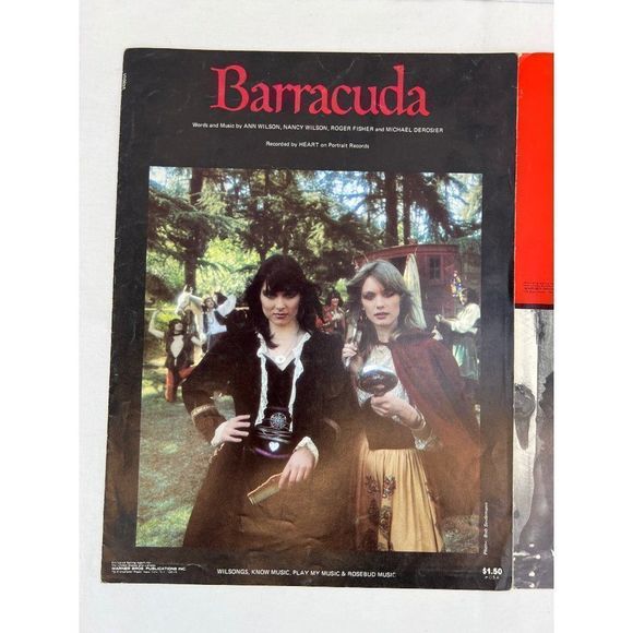 Styx Come Sail Away Heart Barracuda Three Dog Night The Show Must Go On Sheet - Picture 3 of 4